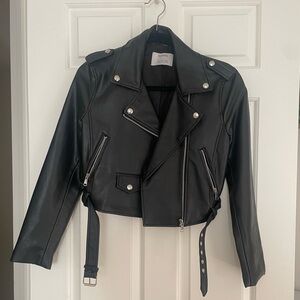 Bershka Faux Leather Jacket